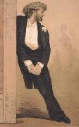 James Tissot A languid Frederick Leighton in Tissot's (nn01) oil painting